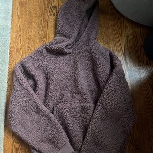 Purple Sherpa Hoodie